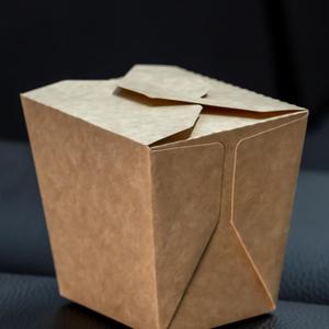 Recipiente de Papel Rectangular Desechable para Llevar, Caja Rectangular de Papel con Tapa para Llevar - Product Image 4