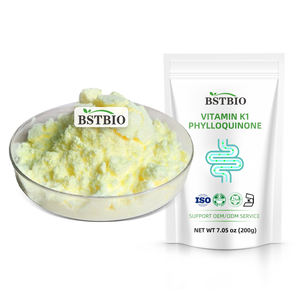 Bstbio Food Grade <span class=keywords><strong>Supplement</strong></span> 1% 5% Phylloquinon Vitamine <span class=keywords><strong>K1</strong></span> Poeder - Product Image 2