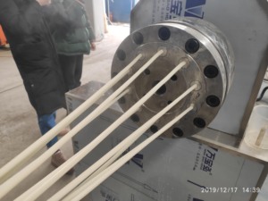 Machine d'extrudeuse à vis unique pour la production de <span class=keywords><strong>pâtes</strong></span> de macaroni - Product Image 3