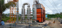 Incinerador de Residuos Industriales Sin Clasificar, Sistema de Horno con Quemador de Aire Caliente para Tratamiento de Residuos Sólidos y Recuperación de Energía T-Tech Vietnam