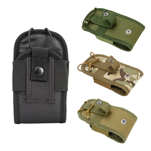 Riñonera portátil de nailon de camuflaje para Walkie Talkie y teléfonos móviles para uso en exteriores, para caza, Camping, senderismo - Product Image 1