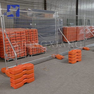 Panneaux de clôture amovibles pour bâtiment extérieur <span class=keywords><strong>Plaque</strong></span> de clôture à base de béton bon marché Clôture temporaire Express Australie - Product Image 3