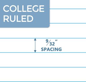 Tùy chỉnh 4-Pack Đại Học Cai Trị Thành phần máy tính xách tay 190x 24.8 mét 80 Sheets các loại màu sắc giấy bìa B5 cho trường Cao Đẳng văn phòng - Product Image 3