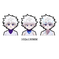 Autocollants 3D Hunter X Hunter Anime en mouvement, 1500 designs, imperméables, vernis UV, décalcomanies lenticulaires de dessins animés pour voiture et ordinateur portable