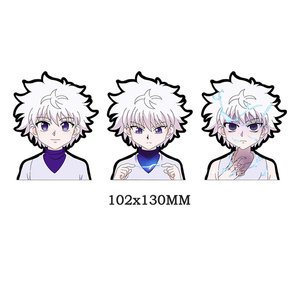 Autocollants 3D Hunter X Hunter Anime en mouvement, 1500 designs, imperméables, vernis UV, décalcomanies lenticulaires de dessins animés pour voiture et ordinateur portable - Product Image 2
