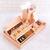 Empaque sin Plástico, Cumple con las Normas de la UE, para Café, Comida Rápida, Catering, Papel para Empacar, Cajas Personalizadas para Dátiles y Postres Árabes