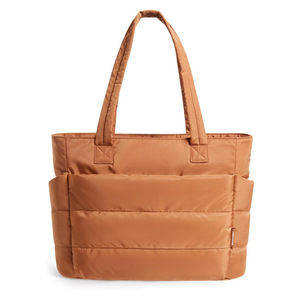 Bolso de Hombro Tipo Tote con Cierre, de Capacidad Mediana a Grande, para Mujer, para Viajes Diarios, para Portátil, Bolso de Mano Portátil para Viajes de Invierno, Urbano - Product Image 2