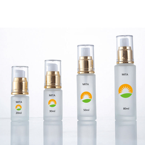 Flacons de lotion en gros de 30 ml, flacons pompe pour lotion de 30 ml, flacons en verre épais de haute qualité avec bouchon doré - Product Image 6