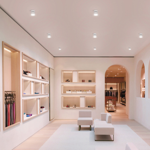 Proyector LED de 10W barato de mayorista Luminria 12W Luz de techo LED para sala de estar en tonos blancos y negros - Product Image 3