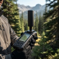 Antenne hélicoïdale GNSS SMA-J à gain élevé, plug-and-play, pour drones, appareils RTK portables et systèmes de suivi connectés
