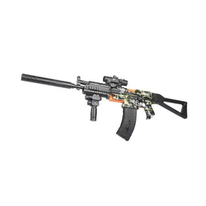 Electric Kids Plastic Gun Toy Weapons Military Function AK47 Toy Air Guns For Kids