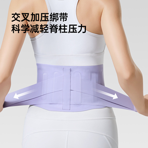 Cinturón de soporte lumbar ultrafino para mujer, profesional, transpirable, para fitness, soporte para discos lumbares y cintura - Product Image 3