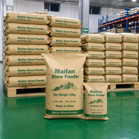 Poudre de pierre de Maifan 100 % naturelle de haute pureté / Granulés minéraux volcaniques / Billes céramiques pour le traitement de l'eau et additif alimentaire pour animaux