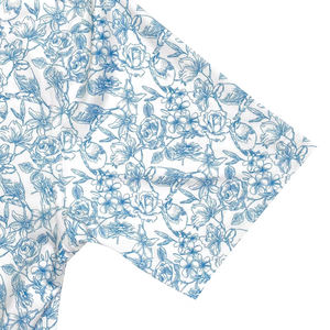 เสื้อโปโลผู้ชายแบบแห้งเร็วและแบบ4ทางลายดอกไม้แขนสั้นชั้นนำผ้าถักโลโก้ออกแบบได้ตามที่ต้องการ - Product Image 5