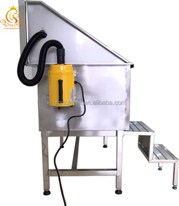 Baignoire de toilettage pour chien en acier inoxydable EUR PET Direct Factory, pour table de toilettage pour animaux de compagnie, durable, antidérapante, station de lavage pour chien - Product Image 4