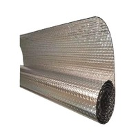 Matériaux légers et hautement réfléchissants pour pare-soleil, en aluminium et feuille de bulles, pour la construction