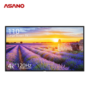 Televisor Inteligente LED Asano de 110 Pulgadas con Pantalla Extra Ancha Multifunción 4K con Vidrio Templado / Android 110dk5 - Product Image 1
