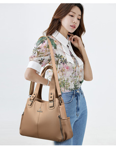 Bolsos cruzados de diseño de moda, bolsos de hombro de cuero PU de alta calidad, bolsos de mano casuales de lujo para mujer - Product Image 2