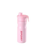 Gourde isotherme en acier inoxydable pour enfants, tasse à eau pulvérisée, gourde froide pour étudiants, grande capacité, pour l'école et le sport