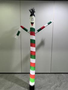 راقص هوائي كهربائي عملاق مخصص من المصنع، دمية متموجة بذراع متموجة تعمل بالتيار المستمر للدعاية والترويج - Product Image 2