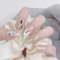 Ongles à presser Tacana 10 pièces, réutilisables, effet gelée, haute qualité, vente en gros, nouvelle arrivée, promotion, personnalisables, faible MOQ, capsules d'ongles à couverture complète