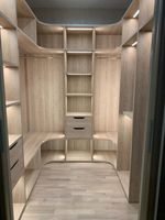 Armoire de chambre moderne PRIMA sur mesure, placard à portes coulissantes en MDF, grand rangement pour vêtements pour maison et appartement, vente en gros