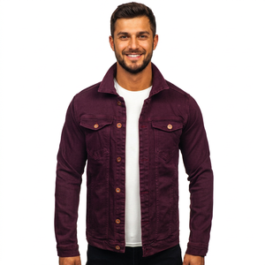 Unique style high quality <b>Men</b> <b>Denim</b> <b>Jacket</b> outdoor wear cheap rate best material <b>denim</b> <b>jacket</b> for <b>men</b> with custom logocolor - Product Image 1