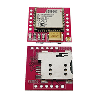 SIM800C GSM GPRS Módulo STM32 Microcontrolador 51 Equipado y alto-TTS