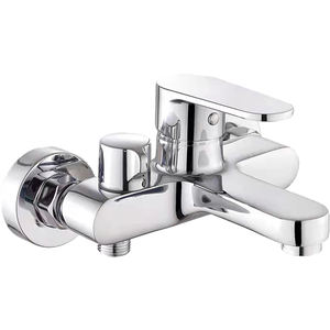 Grifo de Tres Salidas HEZEE de Aleación de Zinc con Soporte de Pared Oculto y Cabezal de Ducha de Latón para Aplicaciones Personalizadas - Product Image 1