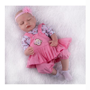 Poupée bébé réaliste nouveau-né 48CM Jouet en peluche Modèle de jouet PVC Interactif pour tous les âges - Product Image 1