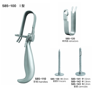 Equipo Dental Original de Fábrica China, Dispositivo de Trócar Transbucal Manual de Acero Inoxidable para Cirugía Maxilofacial - Product Image 2