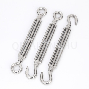 Tensor de cuerda metálico de acero inoxidable 304 de 10 mm con cuerpo abierto para uso industrial general - Product Image 3