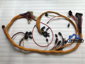 Xpower 388-6817 3886817 E320D E323D Chassis Wiring <b>Harness</b> (<b>Black</b>) for Crawler Excavator Construction Machinery Parts - Product Image 3