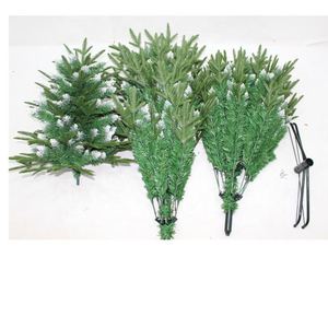 Wholesale 180cm <b>White</b> Tip Five-Fork PE+PVC Luxury Hybrid Automatic <b>Christmas</b> <b>Tree</b> <b>Decoration</b> High Quality Manufacturers Product - Product Image 2