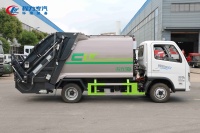 Camion compacteur électrique haute efficacité 63 kWh, collecteur de déchets Euro 6 zéro émission pour le nettoyage urbain