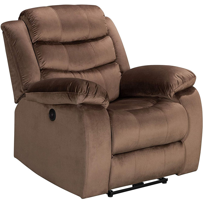 2021 пользовательский дешевый 1 + 2 + 3 сидения из натуральной кожи ткань ленивый мальчик Электрический ручной компьютер с массажем и usb кресло