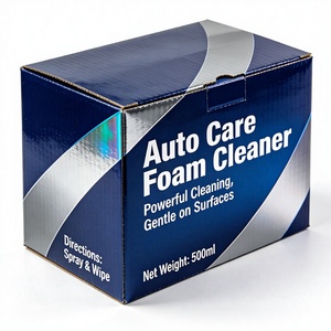 Custom Size China Factory Wholesale Dashboard Cleaning Spray Car <strong>Care</strong> Corrugated Board Boxes <strong>Package</strong> - Product Image 4