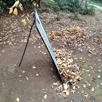 Tamis à mailles en chaîne pour la famille, tamis à feuilles de jardin, tamis à compost, tamis à mailles