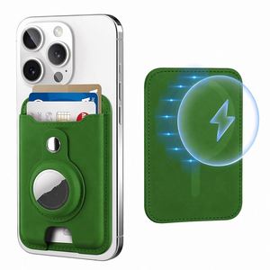 Durable Synthetic Leather MagSafe Card <b>Holder</b> for IPhone17 16 Series RFID Blocking Technology for Business <b>Travel</b> Professional - Product Image 1