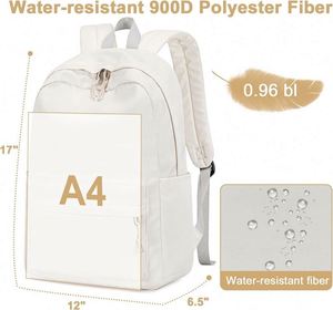 Free sample School <b>Backpack</b> for Teen Girls <b>Women</b> <b>Laptop</b> <b>Backpack</b> College Bookbags Middle School Travel Work Back Pack(Solid - Product Image 2