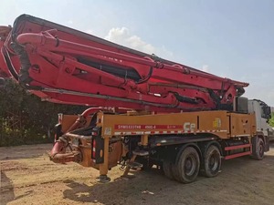Buen rendimiento 49m camión bomba de hormigón SANY Benz fabricación Isuzu SANY Zoomlion camión bomba de hormigón usado en China a la venta - Product Image 4