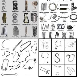 Ressorts de compression hélicoïdaux de précision en fil plat de <span class=keywords><strong>cuivre</strong></span>, sur mesure, en gros, en acier inoxydable, de grande taille, longs, légers, pour usage industriel - Product Image 1