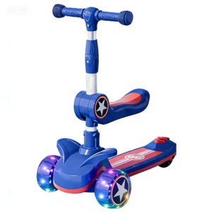 Hot Sale China Wholesale Scooter Kids <b>Children</b> on <b>Toys</b> Flash Folding <b>Children's</b> Balance Foldable Scooter - Product Image 2