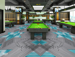 Fournitures d'usine, grands tapis de salon en polyester personnalisés, fabriqués à la machine avec fonction antidérapante pour les événements - Product Image 3