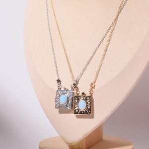 Collana di coppie Vintage artistiche collana di parole d'amore <span class=keywords><strong>giuramento</strong></span> - Product Image 1