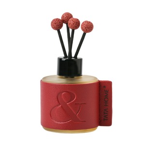 ที่หอมปรับอากาศในรถยนต์ Tata Home รุ่นหนังสีแดง สำหรับตกแต่งคอนโซลกลาง - Product Image 5