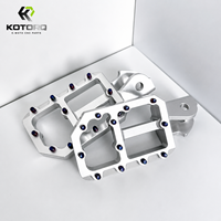 Repose-pieds larges CNC KOTORQ, remplacement et amélioration des repose-pieds pour Surron Light Bee X LBX, pièces de moto électrique, pièces E-Moto