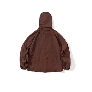 Veste coupe-vent à capuche thermique à la mode veste coupe-vent boutonnée en nylon doux vierge <span class=keywords><strong>d</strong></span>'<span class=keywords><strong>été</strong></span> - Product Image 5
