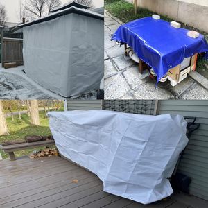 Bâche rectangulaire <span class=keywords><strong>pour</strong></span> meubles de <span class=keywords><strong>jardin</strong></span>, piscine, voiture, trampoline - Product Image 4