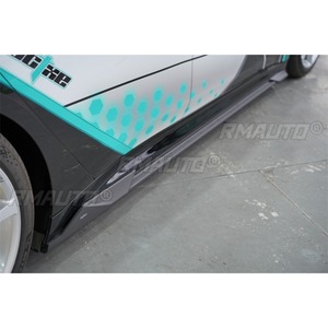 Extensión de alerón lateral de fibra de carbono real para Xiaomi Su7, protector de faldón lateral, difusor, accesorios para coche - Product Image 5